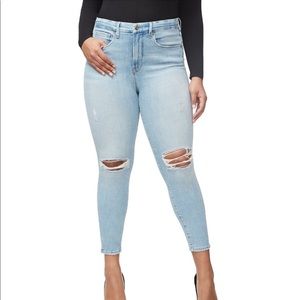 Good American- Good Waist Crop jeans